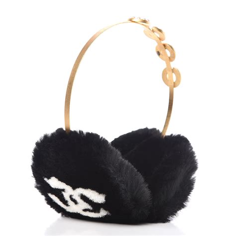 chanel earmuffs for sale|Chanel suspenders.